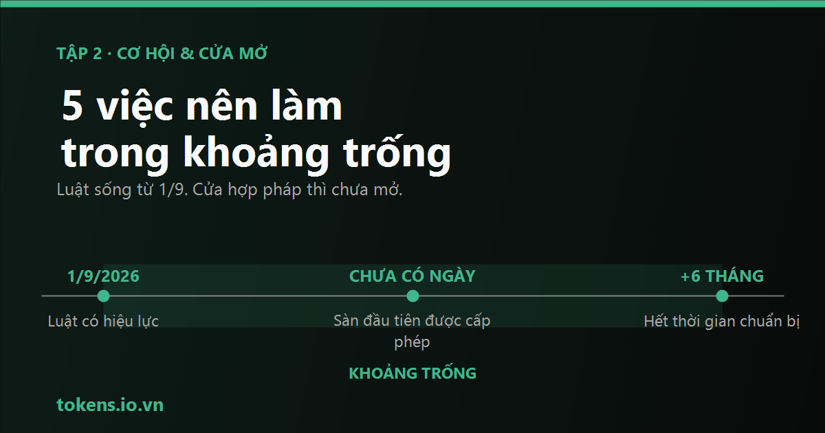 Bìa: 5 việc nên làm trước 1/9, khi luật đã sống mà sàn phép chưa mở